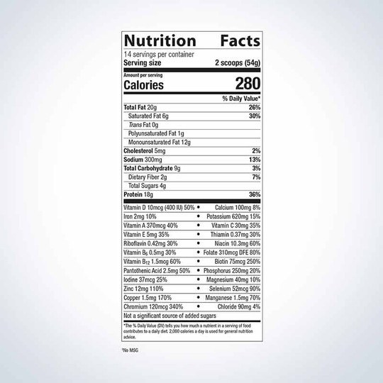 Ketogenic Shake, MGS